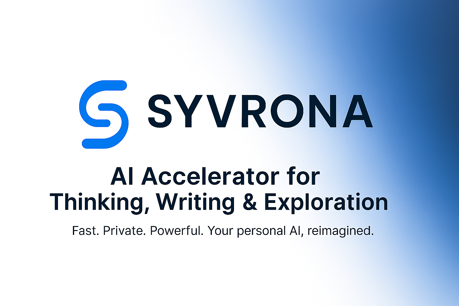 Syvrona AI Platform
