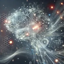 Abstract AI mind